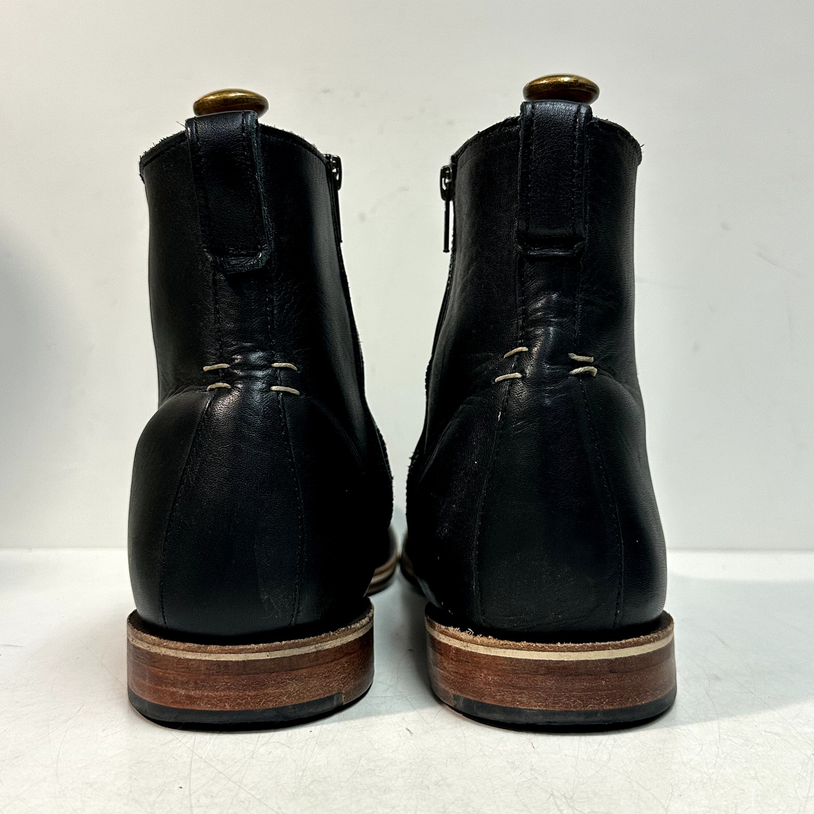 Euc Rancourt & Co. X Helm Pablo Boot Zipper Moto Made In Maine Usa 11.5 D — image 7 of 8